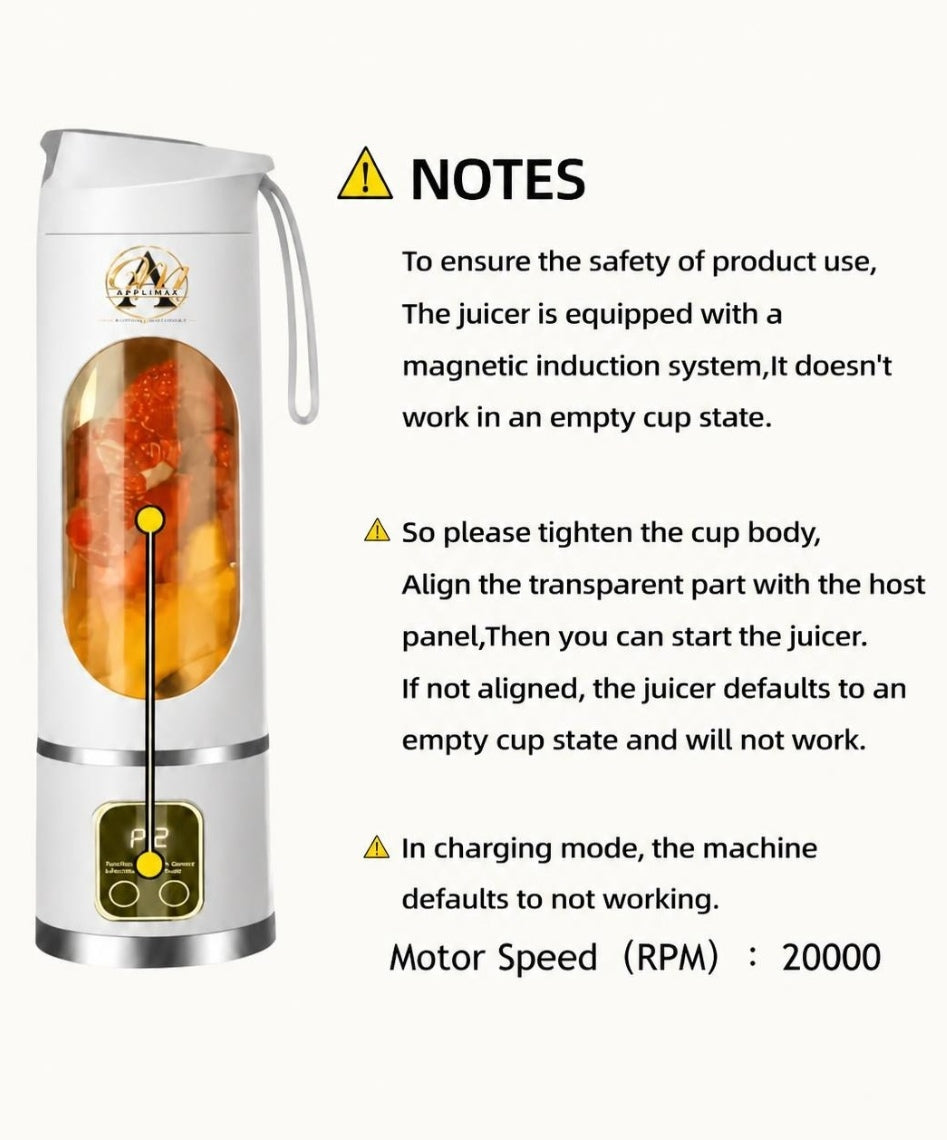 Applimax`PocketBlender (Portable Electric Blender)